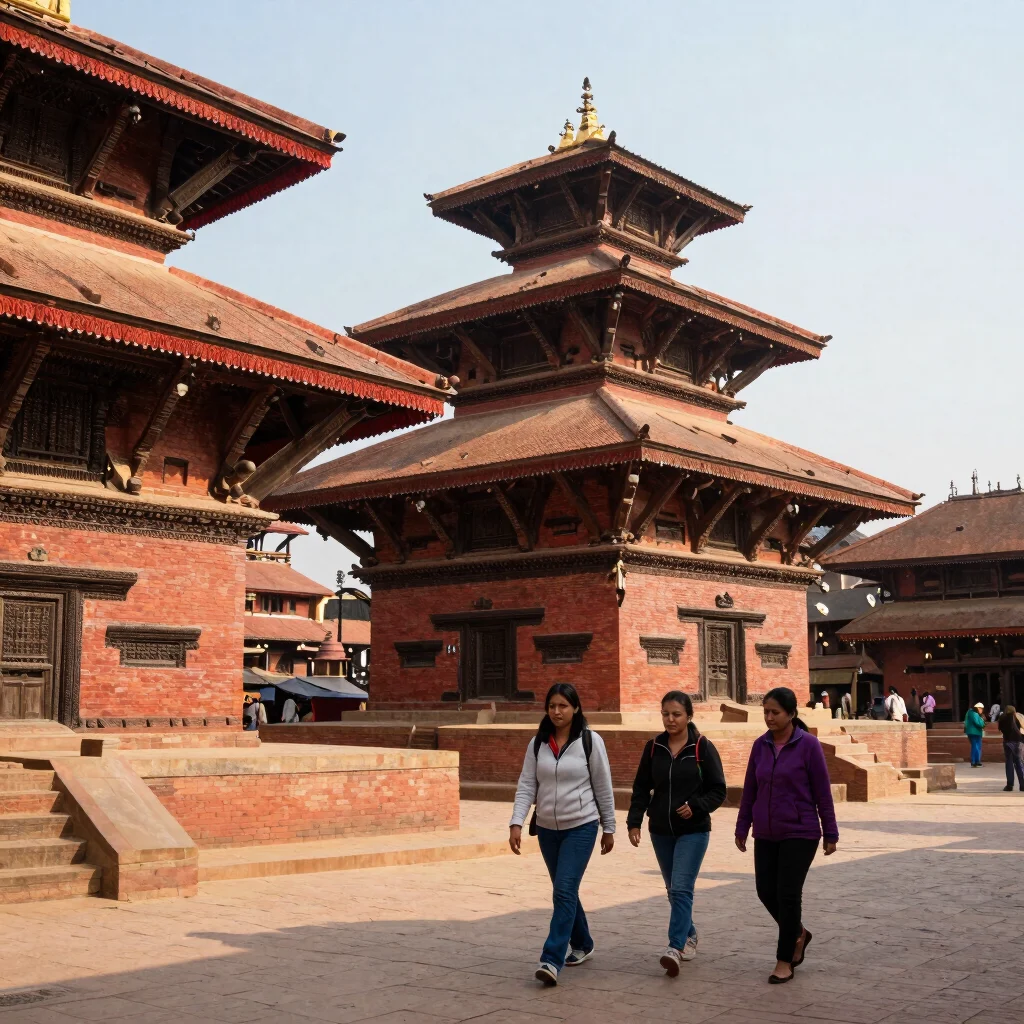 Patan And Bhaktapur
