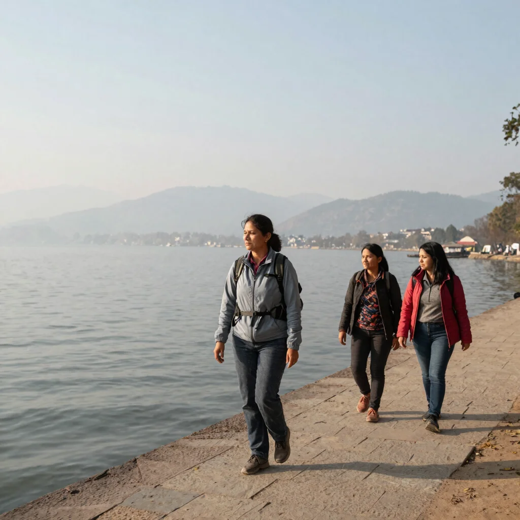 Pokhara Lakeside And Hills